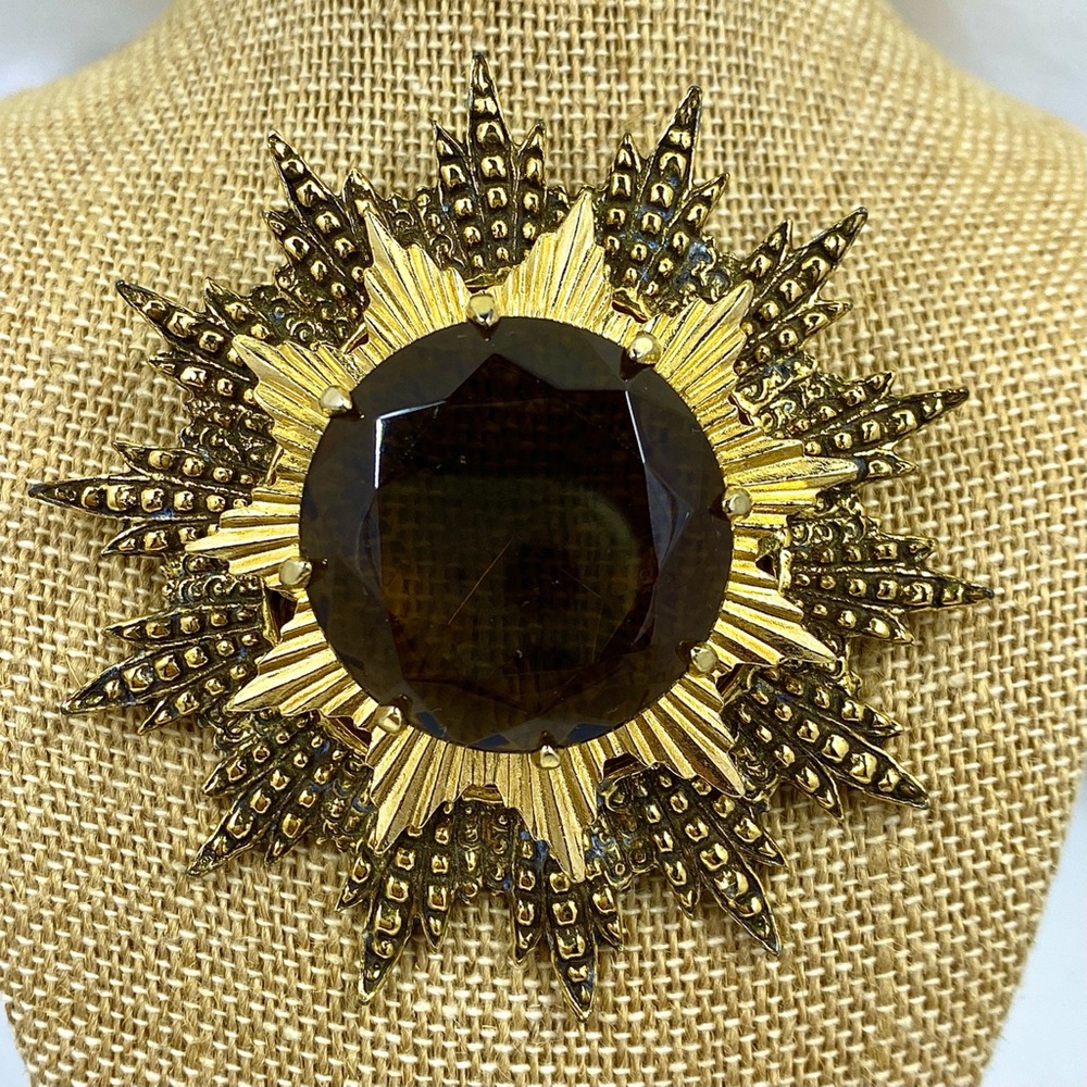 Vintage BENEDIKT NY Statement Brooch